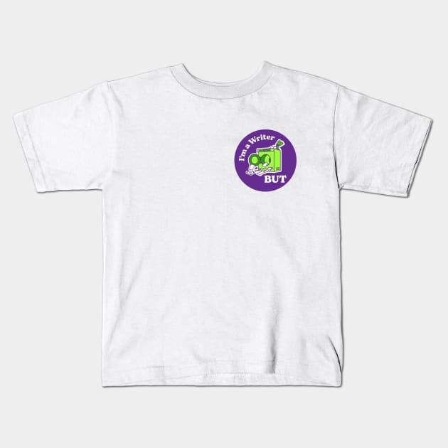 IAWB logo + name Kids T-Shirt by imawriterbut